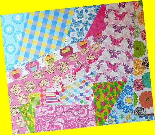 50 Sheets - Assorted Paper - Size 20x20