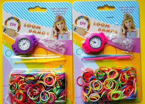 2x Loom bands Watch Set ** Bid Per Watch**