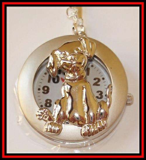 PUPPY PENDANT WATCH