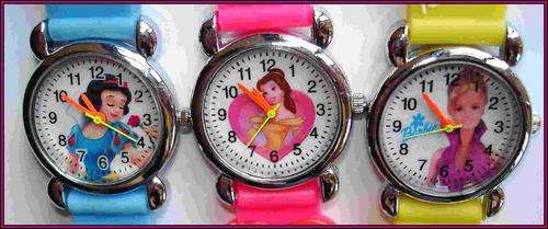 SNOW WHITE, PRINCESS  &  BARBIE KIDDIES WATCH