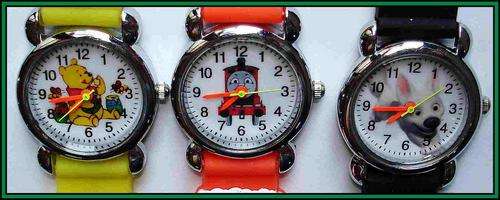 WINNIE THE POOH, THOMAS & BOLT  KIDDIES WRISTWATCH