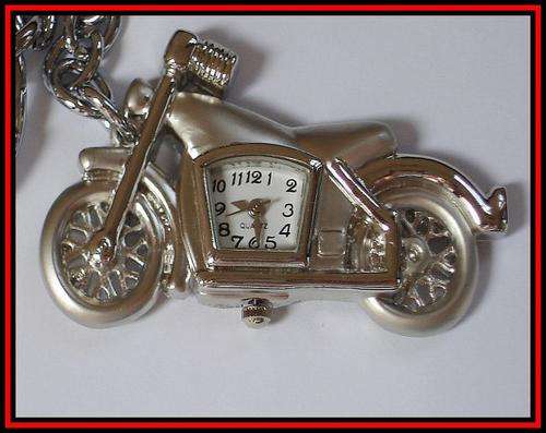 MOTORBIKE KEYRING WATCH