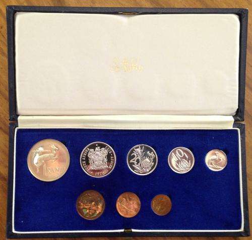 SHORT PROOF SET - 1970 - IN ORIGINAL SAM BOX - R500