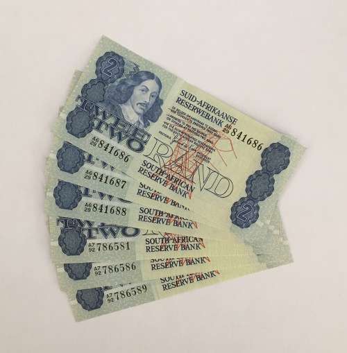 1981 R2 Type 9 Second issue Bank Notes x 8 - UNC - R1800