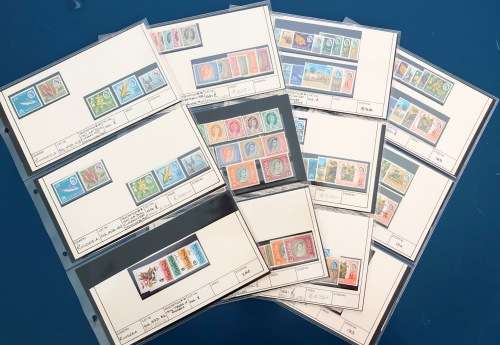 RHODESIAS 1954 to 1976 - AN INCREDIBLE COLLECTION OF MINT SETS - NOT TO BE MISSED - CAT VALUE R14000