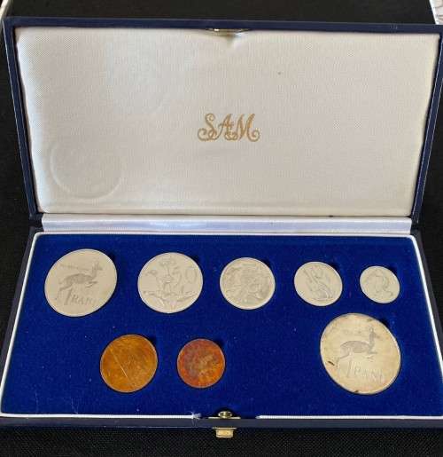 RSA - 1989 Short Proof Set - With Silver R1