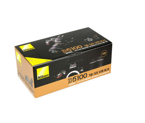 NIKON D5100 DSLR CAMERA BODY + 18-55mm MM VR LENS PROFESSIONAL KIT
