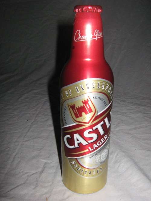 CASTLE LAGER TIN BOTTLE 400ML
