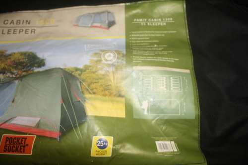 CAMP MASTER FAMILY CABIN 1500 (15 SLEEPER)