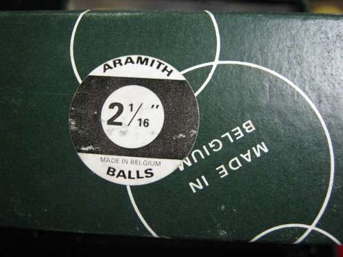 Aramith Numbered Billiard / Pool Balls  -  Size : 2 & 1/16 inch