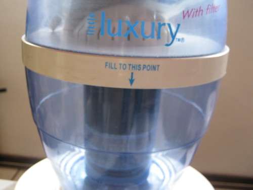 Little Luxury Water cooler / dispenser (COUNTERTOP) with filter  --  Hot and cold water tap