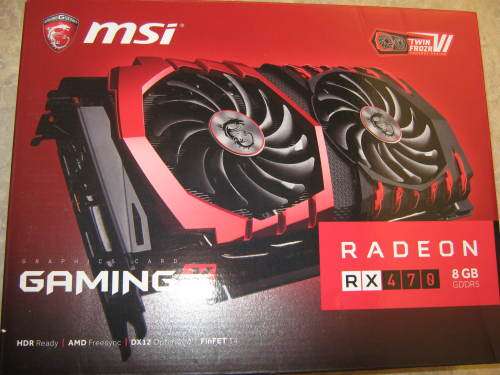 MSI GAMING X RADEON RX470 8GB GDDR5