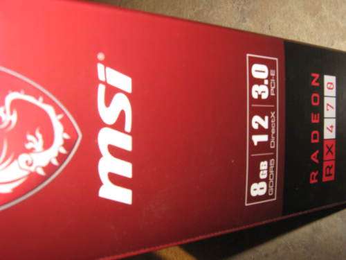 MSI GAMING X RADEON RX470 8GB GDDR5