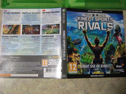 KINECT SENSOR FOR XBOX ONE & KINECT SPORT RIVALS GAME