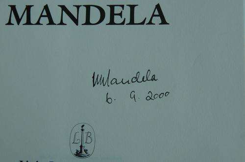 MANDELA SIGNED & DATED!! RARE!! Make Me An Offer!