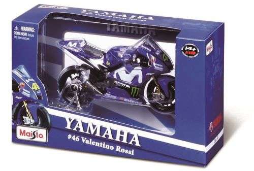 Yamaha VR46 Valentino Rossi  1:18 scale Maisto model