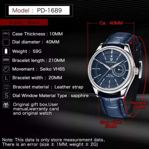Pagani Design PD1689 Silver