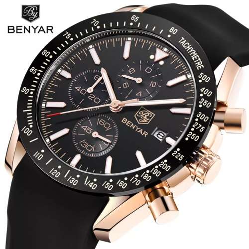 Benyar chronograph watch