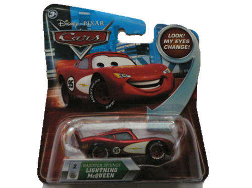 Lightning McQueen with changing eyes PLUS free gift