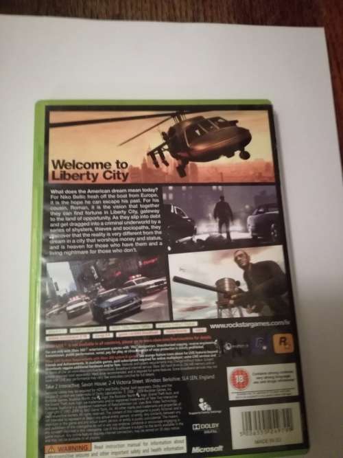 Xbox 360 GTA IV