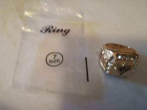 Beautiful Masonic costume ring