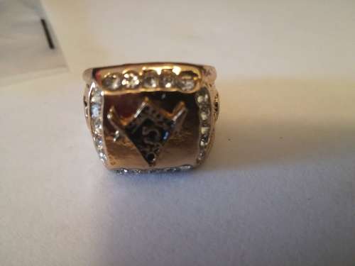 Beautiful Masonic costume ring