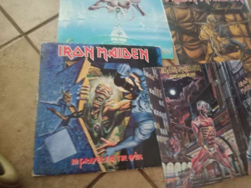 Iron Maiden 4 LP collection