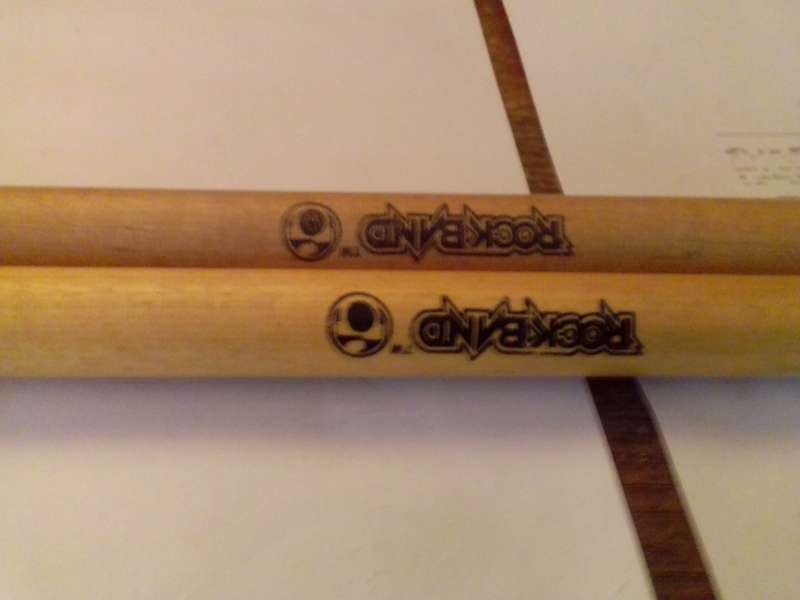 Xbox 360 original Rockband drum sticks