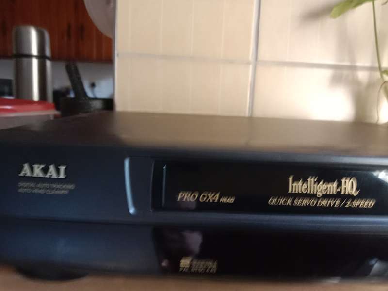 Akai Vintage VHS video recorder As is