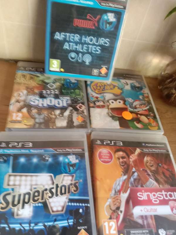 Ps3 Games bundle * move attachment games *
