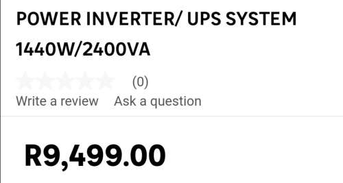 inverter very strong system