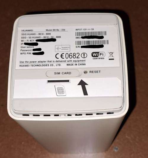 Huawei B618s-22d 5G LTE Modem Router 600Mbit B618