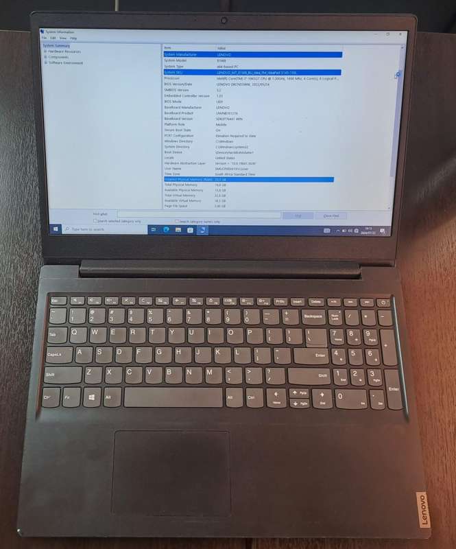 Lenovo S145-15IIL (ideapad)