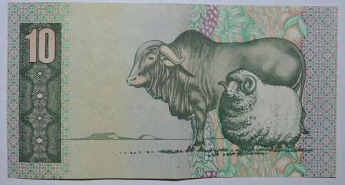 SOUTH AFRICAN OLD R10 BANK NOTE - R1 NO RESERVE AUCTION!