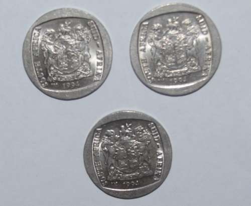SET OF 3 R5 PRESIDENTIAL INAUGURATION COINS 1994