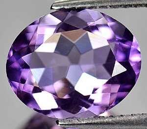 2.97ct STUNNING OVAL CUT NATURAL AMETHYST