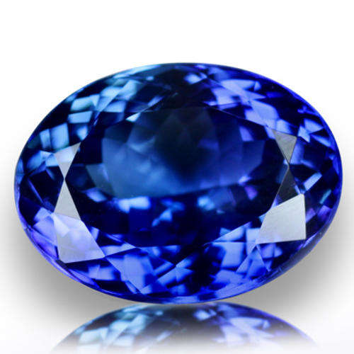 (VALUE R82,615) 5.33Ct STUNNING GISA CERTIFIED OVAL NATURAL TANZANITE