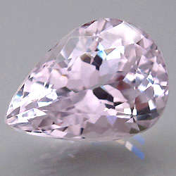 STUNNING 8.39ct NATURAL PINK PEAR CUT KUNZITE