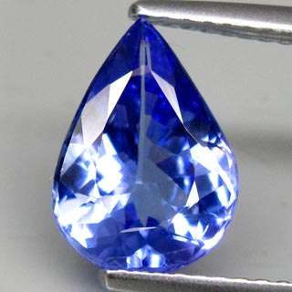 2.07ct BEAUTIFUL NATURAL TOP PURPLISH BLUE TANZANITE