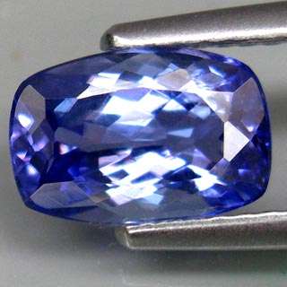 1.45ct STUNNING NATURAL TOP PURPLISH BLUE TANZANITE