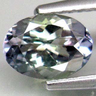 1.07ct OUTSTANDING  NATURAL MULTI COLOUR TANZANITE