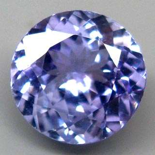 1.17ct BEAUTIFUL ROUND CUT 100% NATURAL TANZANITE 7x3.6mm