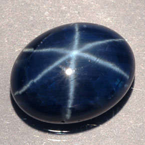 1.70ct Oval Cut 6 Ray Star Sapphire