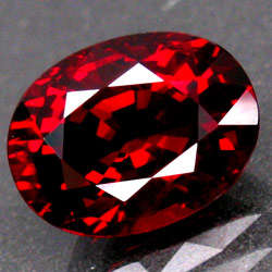 3.00ct TOP ORANGE RED SPESSARTITE GARNET