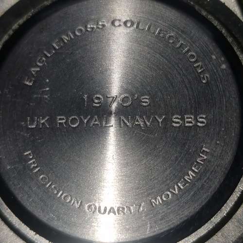 Watch Vintage EagleMoss Military  Engraved at the Back