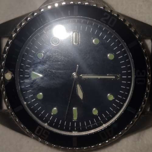 Watch Vintage EagleMoss Military  Engraved at the Back