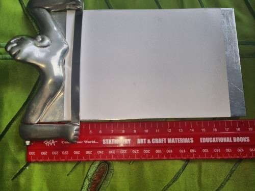 Original Vintage Carrol Boyes Note Pad  Holder