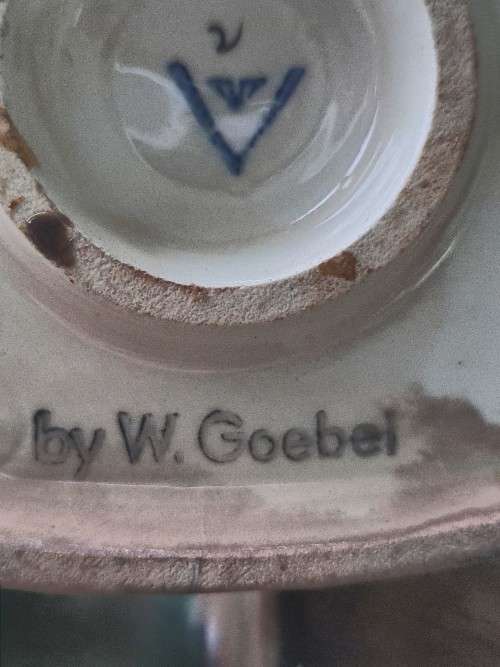 Hummel Figurine 123 labeled Germany Stamped W Goebel Signature