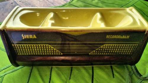 Not another one like this!!!!! Vintage porcelain ashtray for your bar