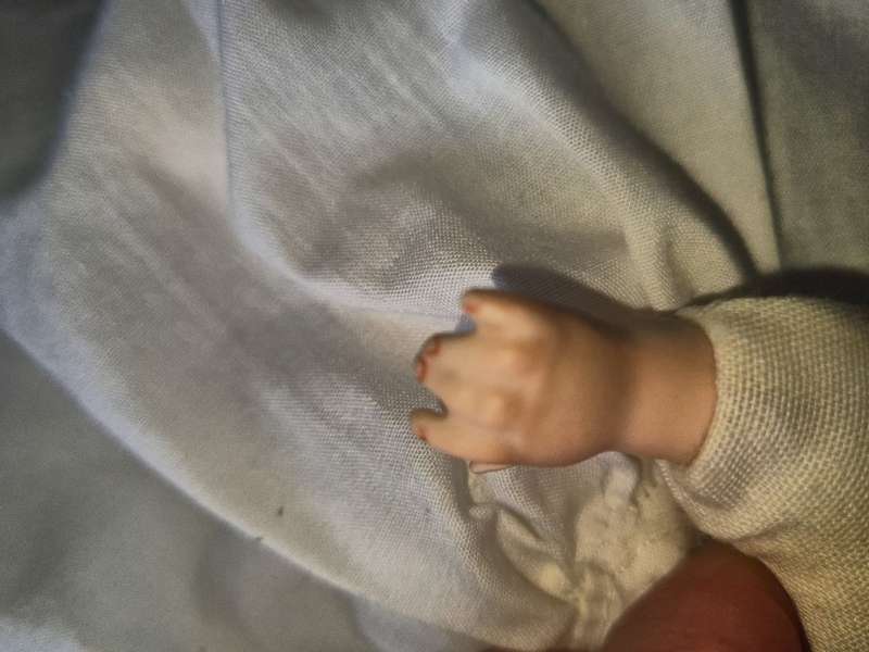 BISQUE HEAD BABY DOLL GERMAN MARK ON HEAD